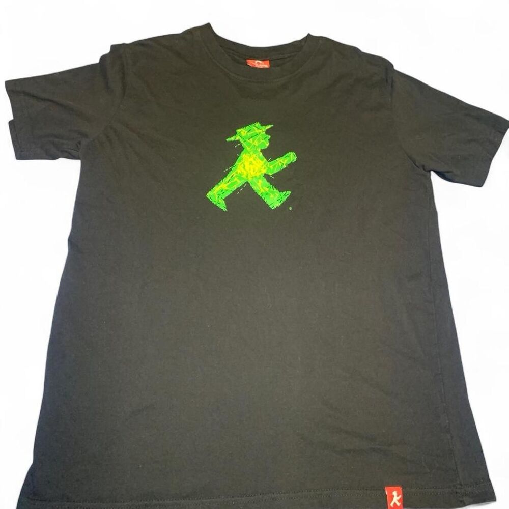 Ampelmännchen black long sleeve shirt Size L